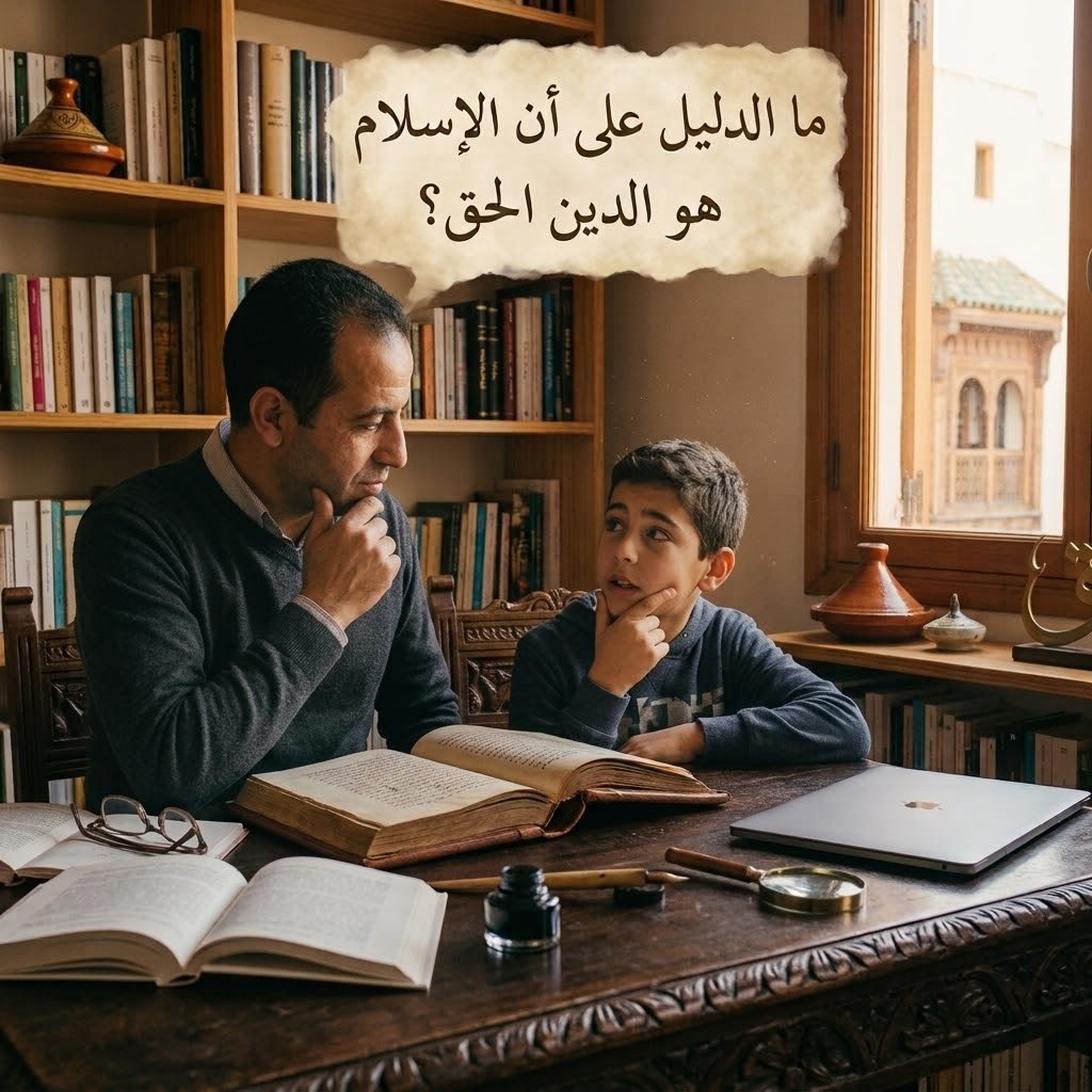 ما الدليل على أن الإسلام هو الدين الحق؟ سؤال ابني الذي غيّر أولوياتي