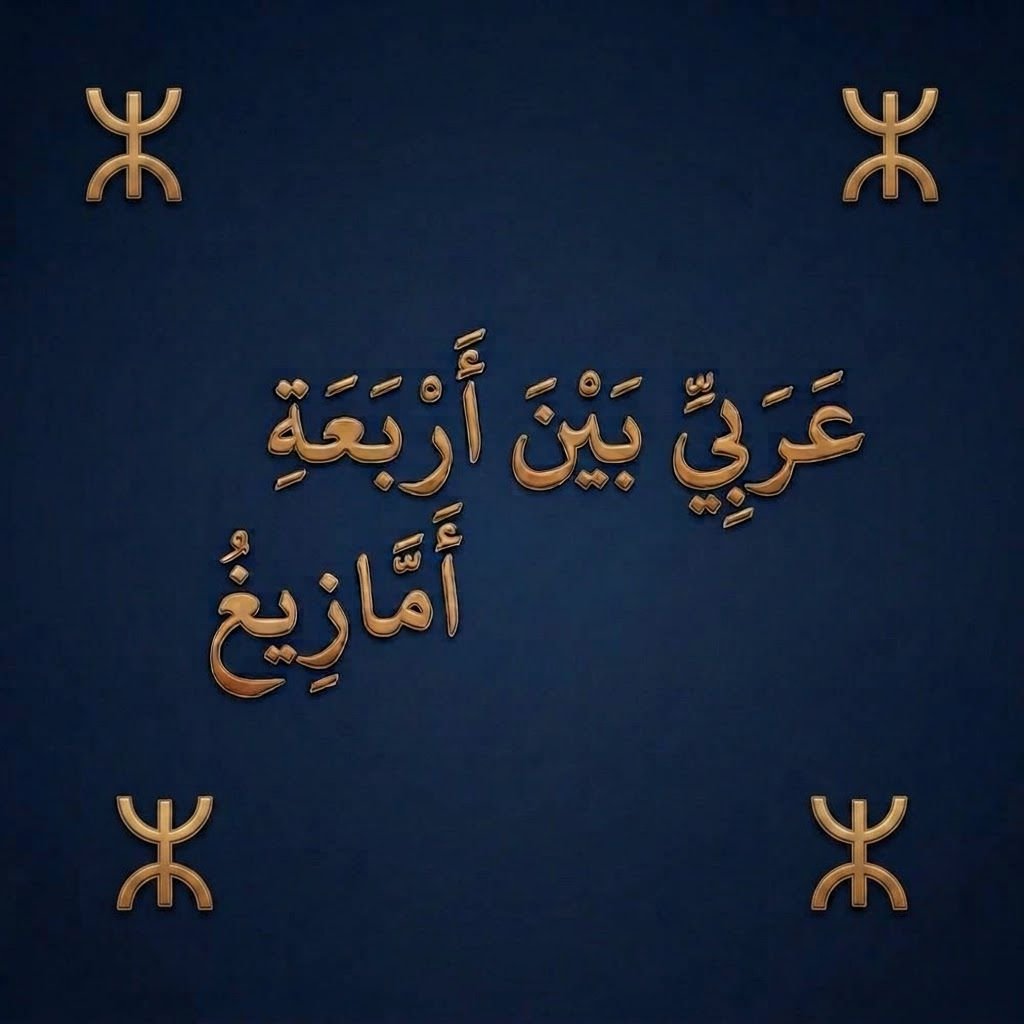 عربي بين أربعة أمازيغ